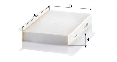 MANN-FILTER CU 2747 EAN: 4011558316402.