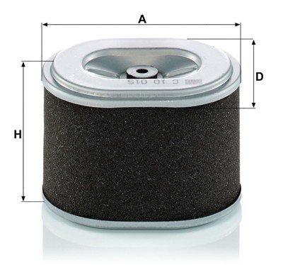 MANN-FILTER C 10 015 EAN: 4011558611521.