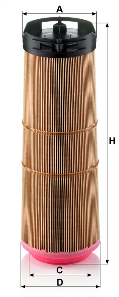 MANN-FILTER C 12 133 EAN: 4011558352400.