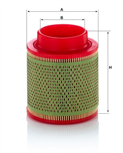 MANN-FILTER C 1368 EAN: 4011558227401.