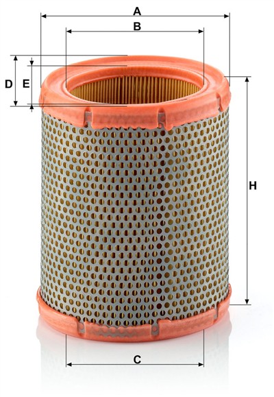 MANN-FILTER C 1460 EAN: 4011558146405.