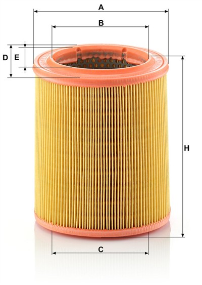 MANN-FILTER C 1472 EAN: 4011558168902.