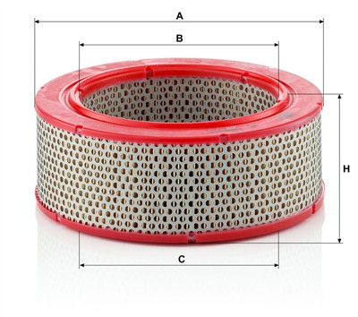 MANN-FILTER C 2263 EAN: 4011558111403.