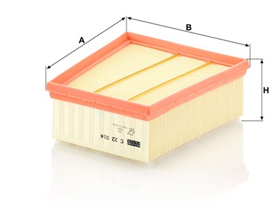 MANN-FILTER C 22 014 EAN: 4011558068516.