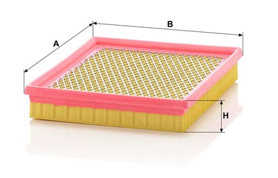 MANN-FILTER C 2372 EAN: 4011558353605.