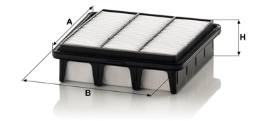 MANN-FILTER C 23 006 EAN: 4011558023126.