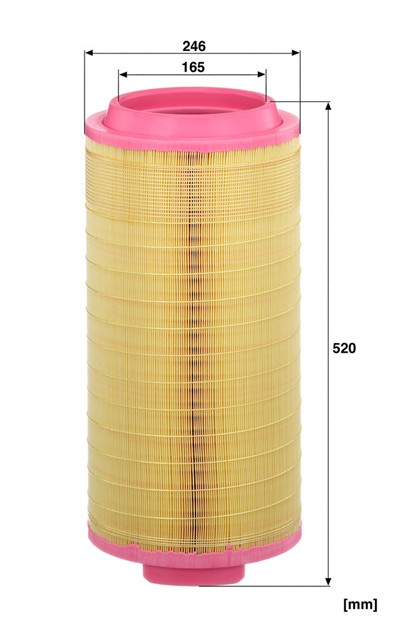 MANN-FILTER C 25 024/1 EAN: 4011558825164.