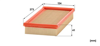 MANN-FILTER C 2860/3 EAN: 4011558167103.