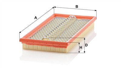 MANN-FILTER C 3388 EAN: 4011558120603.