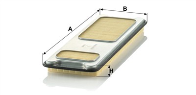 MANN-FILTER C 4373 EAN: 4011558122300.