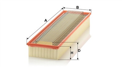 MANN-FILTER C 60 345 EAN: 4011558141400.