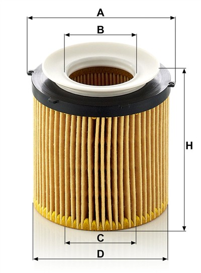 MANN-FILTER HU 8002 x kit EAN: 4011558025021.
