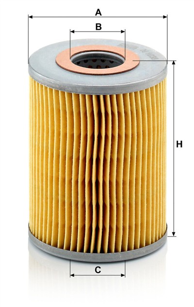 MANN-FILTER H 1038 EAN: 4011558256807.