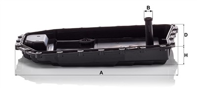 MANN-FILTER H 50 001 EAN: 4011558030018.