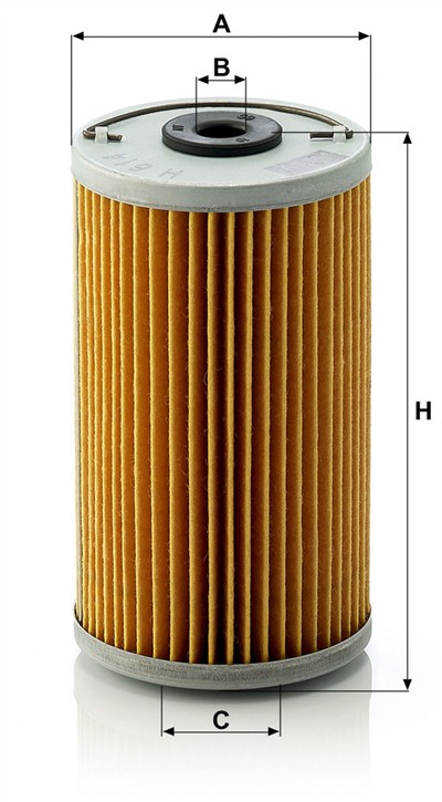 MANN-FILTER H 614 X EAN: 4011558251505.