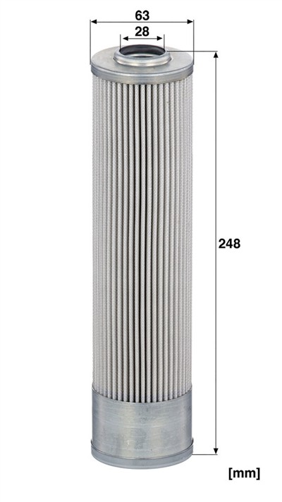 MANN-FILTER H 724/3 EAN: 4011558035747.