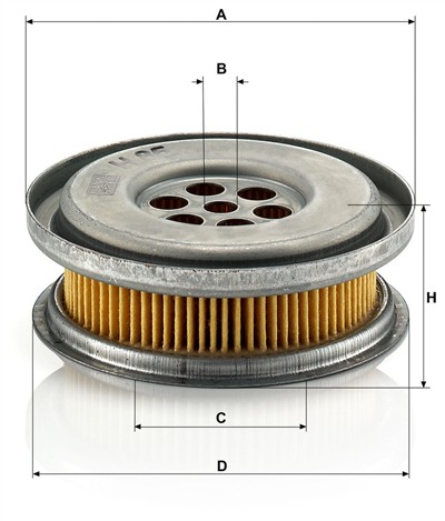 MANN-FILTER H 85 EAN: 4011558276904.
