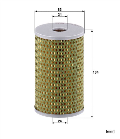 MANN-FILTER H 932/2 EAN: 4011558254605.