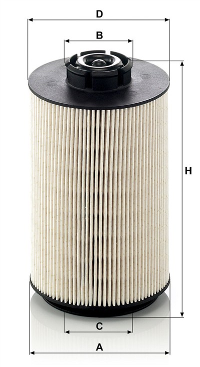 MANN-FILTER PU 1058 x EAN: 4011558683702.