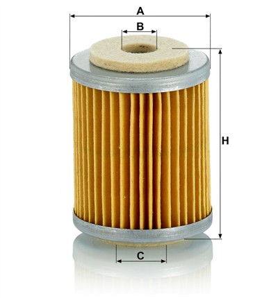 MANN-FILTER P 609 EAN: 4011558550301.
