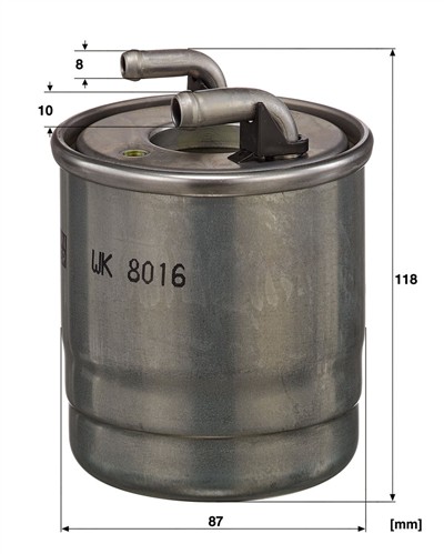 MANN-FILTER WK 8016 X EAN: 4011558010478.