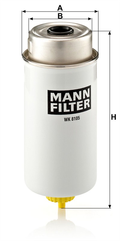MANN-FILTER WK 8105 EAN: 4011558954703.
