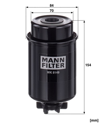 MANN-FILTER WK 8149 EAN: 4011558963507.