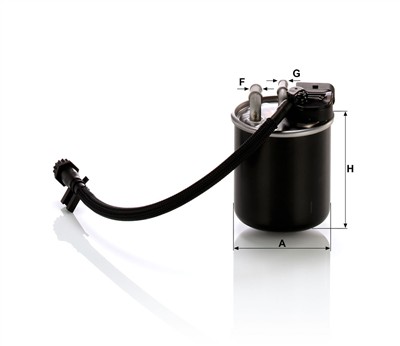 MANN-FILTER WK 820/19 EAN: 4011558061678.
