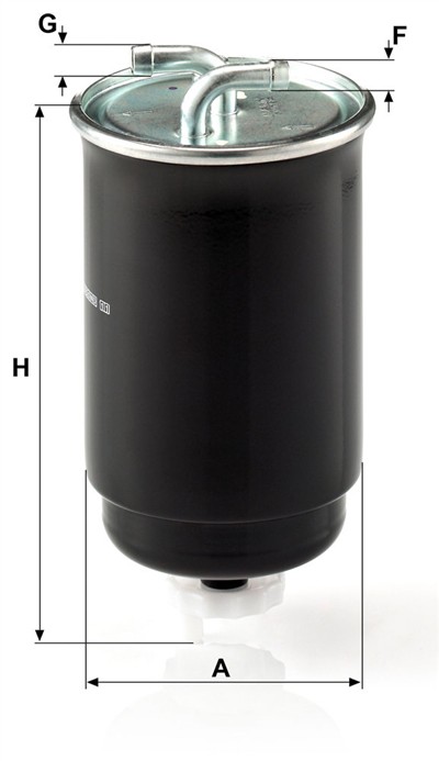 MANN-FILTER WK 842/3 EAN: 4011558902209.