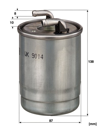 MANN-FILTER WK 9014 z EAN: 4011558018627.