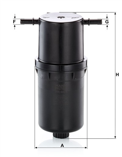 MANN-FILTER WK 9024 EAN: 4011558056902.