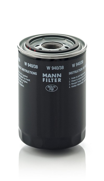 MANN-FILTER W 940/38 EAN: 4011558726607.