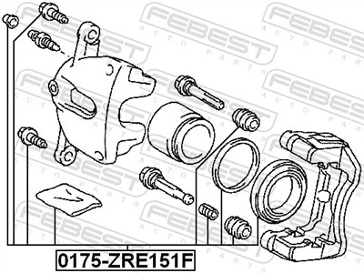 FEBEST 0175-ZRE151F EAN: 4056111065854.