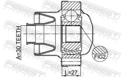 FEBEST 0711-JB424FSHA EAN: 4056111150468.