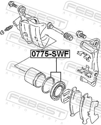 FEBEST 0775-SWF EAN: 4056111059211.