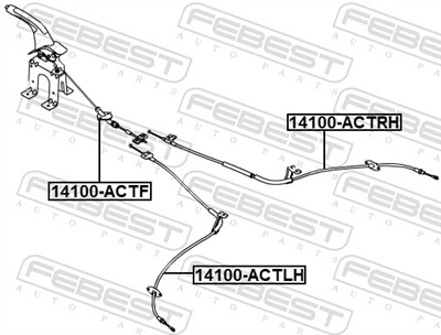 FEBEST 14100-ACTLH EAN: 4056111143767.