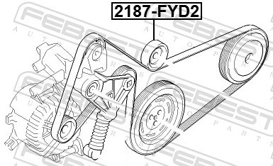 FEBEST 2187-FYD2 EAN: 4056111103013.