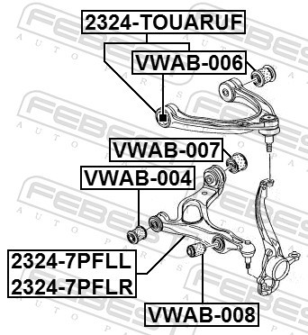 FEBEST 2324-7PFLL EAN: 4056111168272.