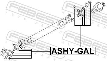 FEBEST ASHY-GAL EAN: 4056111080758.