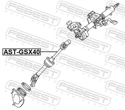 FEBEST AST-GSX40 EAN: 4056111179261.