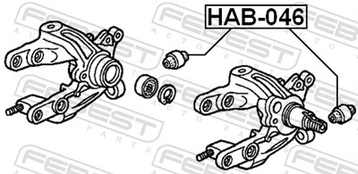 FEBEST HAB-046 EAN: 4056111026367.