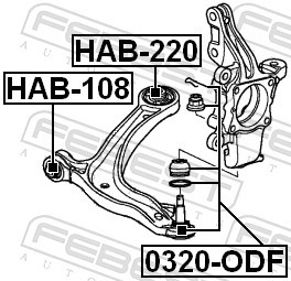 FEBEST HAB-220 EAN: 4056111102566.