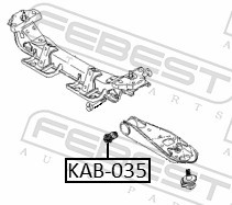 FEBEST KAB-035 EAN: 4056111110486.