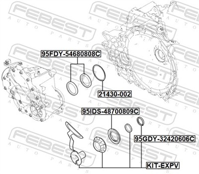 FEBEST KIT-EXPV EAN: 4056111179216.