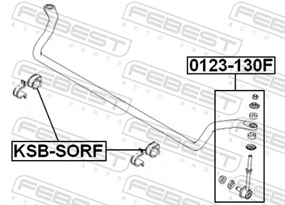 FEBEST KSB-SORF EAN: 4056111041933.