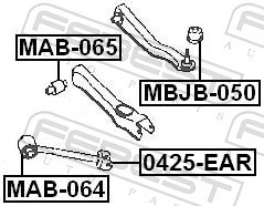 FEBEST MAB-065 EAN: 4056111004525.