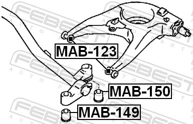 FEBEST MAB-150 EAN: 4056111101583.
