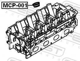 FEBEST MCP-001 EAN: 4056111015293.