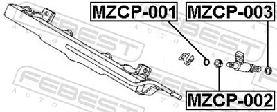 FEBEST MZCP-002 EAN: 4056111060989.