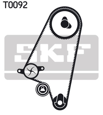 SKF VKMA 90001 Číslo výrobce: VKM 76102. EAN: 7316570906158.
